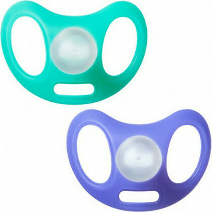 Tommee Tippee Closer To Nature Πιπίλες Σιλικόνης Purple / Blue για 6-18 μηνών 2τμχ