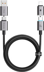 Mcdodo Cablu USB La Lightning / Type-C 1.2m CC-6560 Mcdodo Cablu USB La Lightning / Type-C 1.2m CC-6560