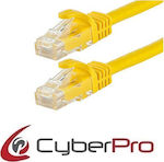 CyberPro U/UTP Cat.6 Cable 3m Κίτρινο