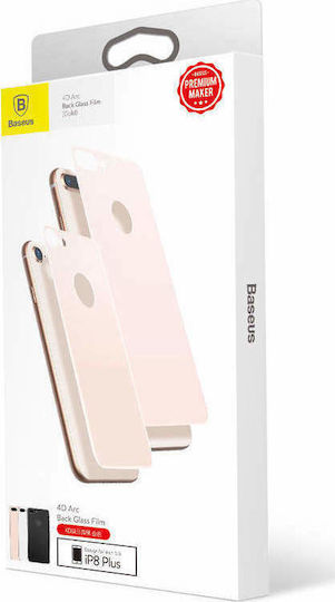 Baseus Husă Spate pentru iPhone 8/7 Auriu