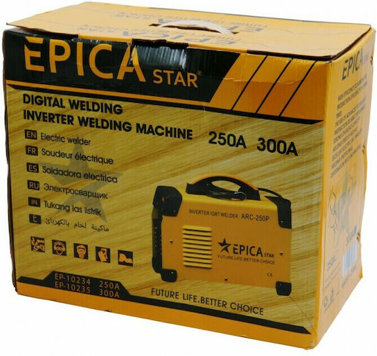 Epica Star Welding Machine Inverter MMA with Maximum Welding Current 300A