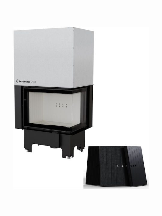 Kratki VNP 700 480 Kaminofen Holz 12kW Rechte E...