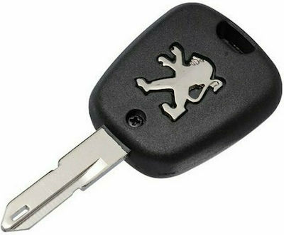 Carman Κέλυφος Κλειδιού Αυτοκινήτου με Λάμα για Peugeot με Κουμπιά