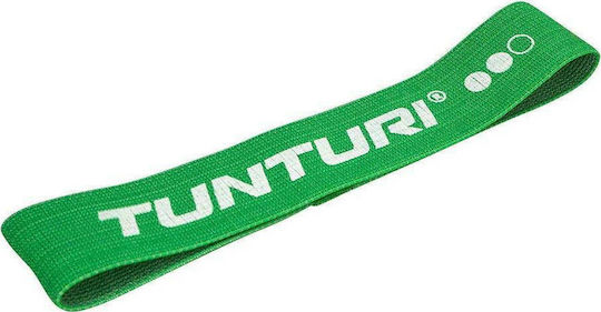 Tunturi Mini Bandă de rezistență pentru exerciții Bucla Mediu Verde 0.64m