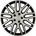 Auto Gs Set Capace Roți Auto Dakar 108316 4buc 14" Argint