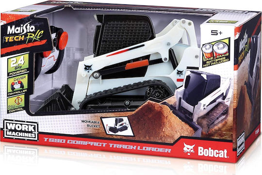 Maisto Tech Work Machine Τ590 Compact Track Loader Ferngesteuertes Baufahrzeug Weiß