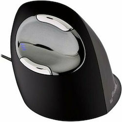 Evoluent VMDS Verkabelt Vertikal Schwarz