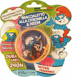 Brand Italia Παιδικό The Smurfs Insektenabwehrmittel Band für Kinder Orange