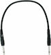 Daddario Cable 6.3mm male - 6.3mm male 0.3m (PW-CGTP-01)