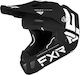 FXR Racing Clutch CX 21 Motocross Helmet 1250gr Black/White 210617-1001-16