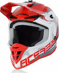 Acerbis Linear Motocross Helmet with Sun Visor ...