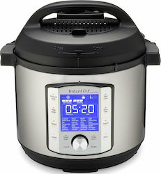 Instant Pot Duo Evo Plus 10-in-1 Πολυμάγειρας 1200W με Χωρητικότητα 5.7lt Ασημί