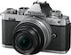 Nikon Aparat Foto Mirrorless Z Fc Crop Frame Kit (Z DX 16-50mm F3.5-6.3 VR) Argintiu
