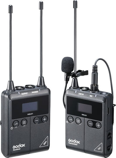 Godox WMicS1-Kit1 – UHF Kit GD-WMICS1-KIT1 Δέκτης Μικροφώνου