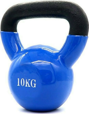 Kettlebell Βινυλίου 10kg Albastru