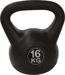 Tunturi PE Kettlebell από PVC 16kg Μαύρο