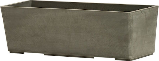 ArtPlast Кутия за саксии Пластмаса Сив 60x16.1см.