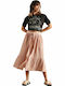 Midi Rock Rosa