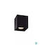 Lucide Lightning Bodi Single Spot with Socket GU10 in Black Color