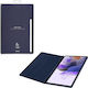 Samsung Cover Synthetic Leather Flip Cover Navy...