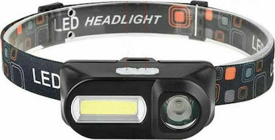 Uniross Rechargeable Headlamp LED Waterproof IP44 Dual Function with Maximum Brightness 180lm Prolite Plus