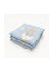 Beboulino Baby Duvet Cover Bear Stars Blue 110x150cm