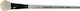 Daler Rowney Graduate White Goat Round Moat Round Paint Brush Φυσικό Αίγα 3/4