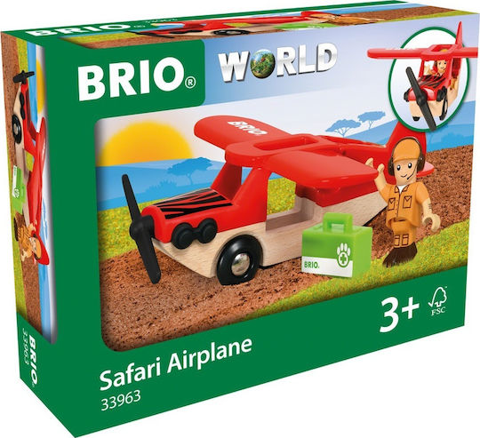 Brio Toys Safari Airplane for 3++ Years