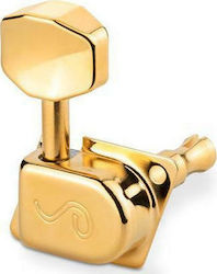 Schaller Original F-Series 70's - 6L Für E-Gitarre Gold