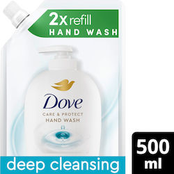 Dove Care & Protect Refill Liquid Soap 500ml Dove Care & Protect Refill Liquid Soap 500ml