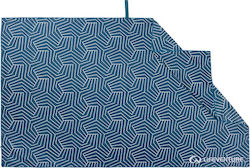 Lifeventure Trek Beach Towel Blue 150x90cm.