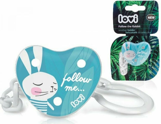 Lovi Baby Follow the Rabbit Pacifier Clip