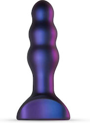 BigBuy Hueman Space Invader Vibrating Anal Plug Πρωκτική Σφήνα με Δόνηση Μωβ