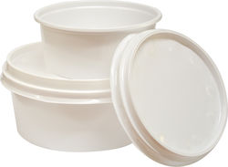 Set 50 Boluri Din Plastic Cu Capacitate 1280ml Boluri Albe Set 50 Boluri Din Plastic Cu Capacitate 1280ml Boluri Albe