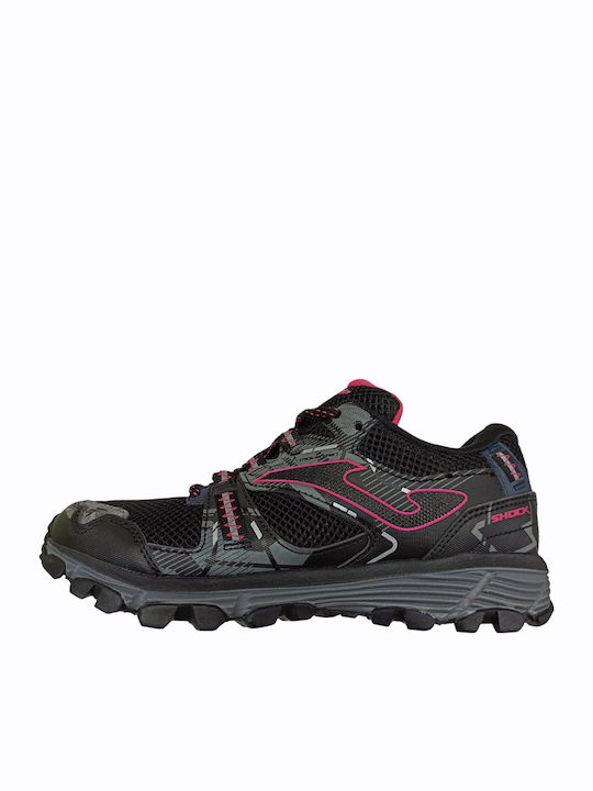 Joma Shock 2101 Γυναικεία Αθλητικά Παπούτσια Trail Running Μαύρα