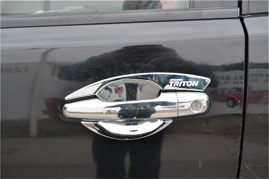 GroupAK Exterior Car Decorative Handles Mitsubishi L200 4pcs