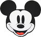 Cerda Prosoape de plajă pentru copii Alb Mickey 130x130cm