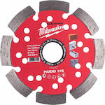 Milwaukee Speedcross Diamond Discs HUDD Cutting Disc Construction Materials Hole Diameter 150mm 1pcs