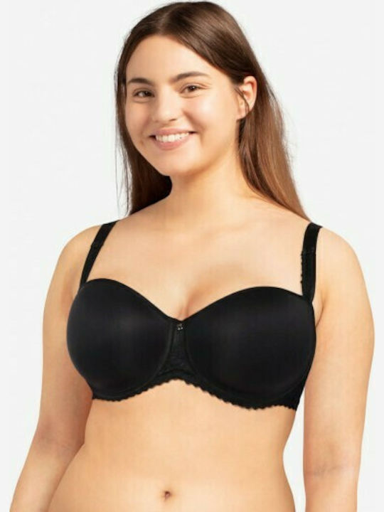Chantelle C16B60 Μαύρο Σουτιέν χωρίς Ενίσχυση