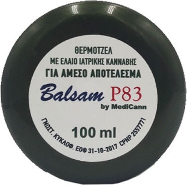 MediCann Balsam P83 Thermische Gel Thermogel mit medizinischem Hanföl 100ml