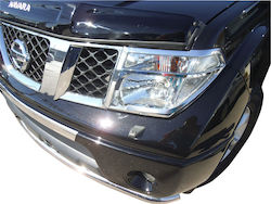Nissan Μάσκες Φαναριών Μπροστινές για Nissan Navara Εμπρόσθιες Γρίλιες Φαναριών GR 103 Nissan Navara D40 2006-2011