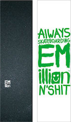 Emillion Small Logo Griptape Μαύρο/Λευκό