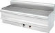 Visvardis SG100 Grătar comercial Pe gaz 11kW cu Dimensiuni 100x42x32cm