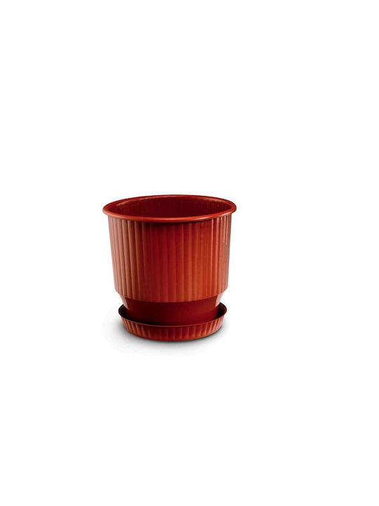 Plastona Ionian Round 109 Flower Pot 30x28cm in...