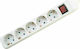 Entac ERWSEG5-SW Power Strip 5 Positions with Switch without Cable
