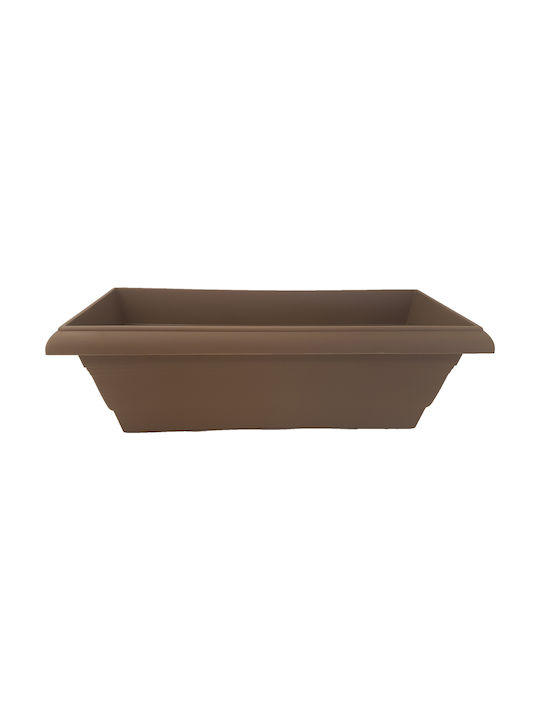 Plastona Festone 600 Planter Box 100x16cm in Brown Color 10.04.0600SB