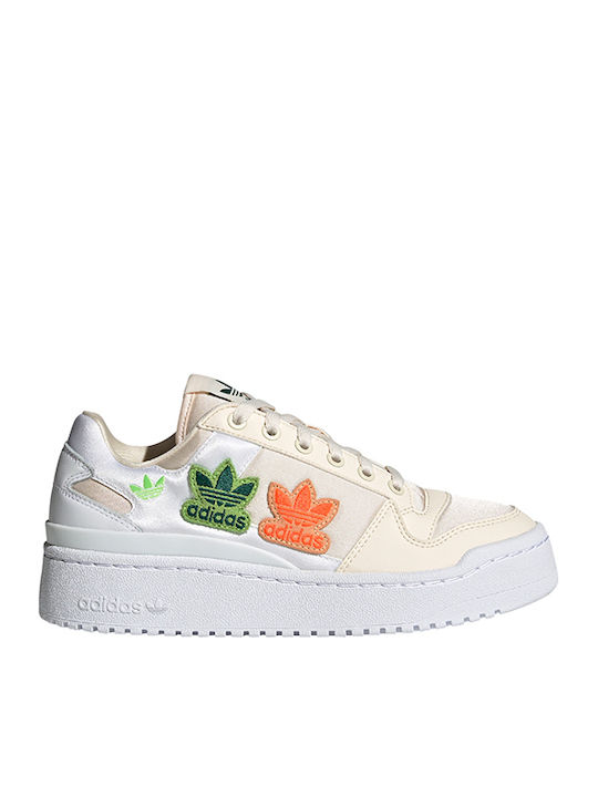 Forum Bold Γυναικεία Flatforms Sneakers Λευκά