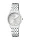 Q&Q Women's Watch with Silver Metal Bracelet