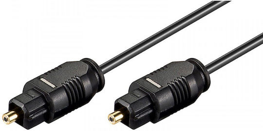 ATC Cablu audio optic TOS masculin - TOS masculin Negru 1.5m (02.007.0008)