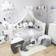 Baby Star Sugar Family Crib Bumpers Classic Ins...